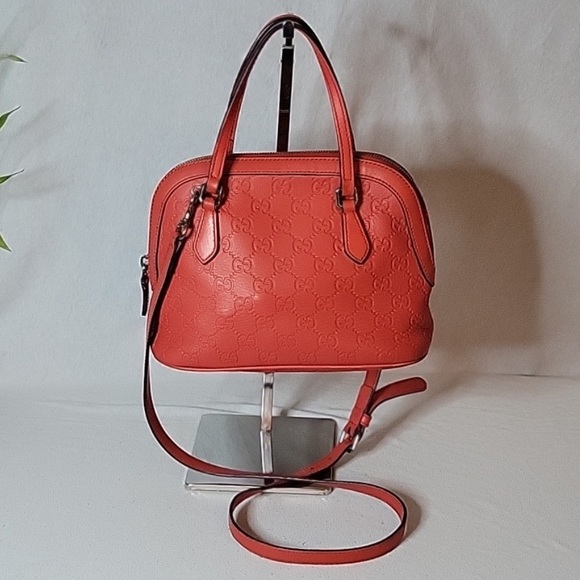 GIVEAWAY RAFFLE ENTRY ๐๏ธ Authentic GUCCI Red/Poppy Mini Dome Bag ๐ฅณ - Picture 4 of 15
